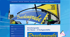 Desktop Screenshot of drachengrube.de